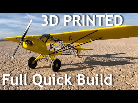 3D Printed Big Bobber Full Quick Build Video - Planeprint