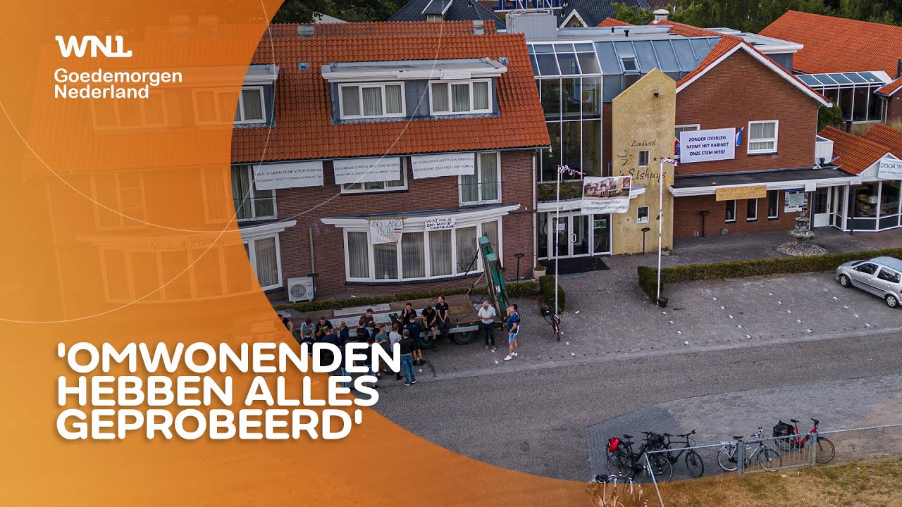 Albergen moet eraan geloven: eerste bewoners trekken azc-hotel in