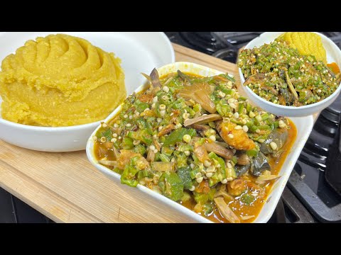 Grandma’s method of Making Okra Soup - Delicious and Easy Okra Soup