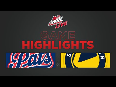 WHL Highlights: Pats (2) at Blades (3) - March 24, 2023