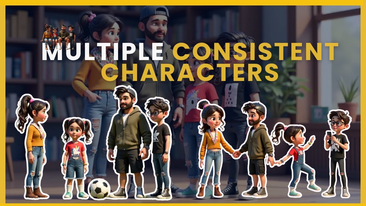 Want Multiple Consistent Characters? Watch This Now!