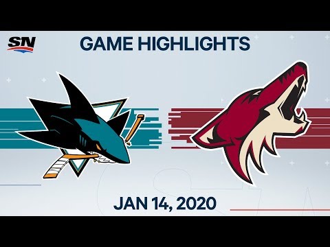 NHL Highlights | Sharks vs. Coyotes – Jan 14, 2020
