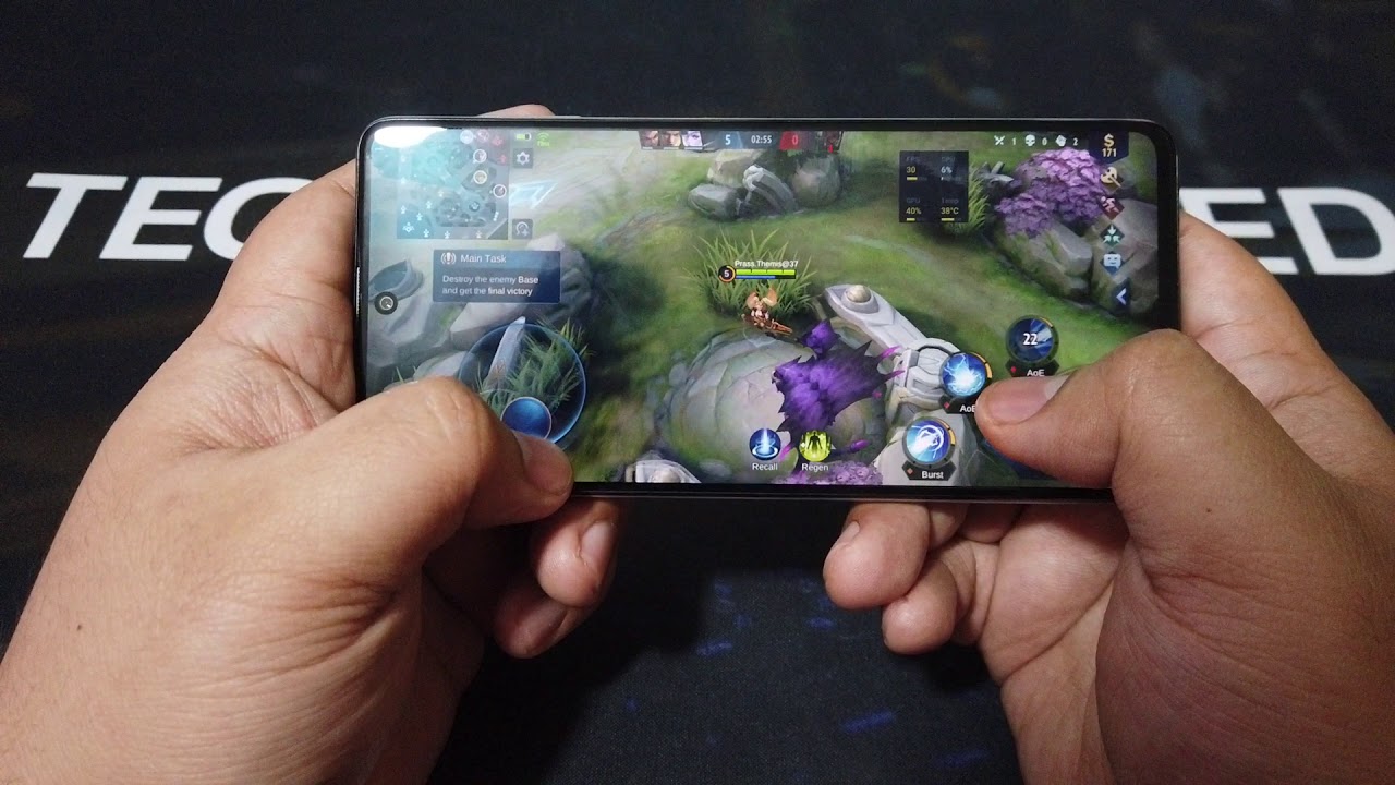 Samsung Galaxy M51 Gaming Test - MOBILE LEGENDS