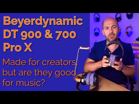 AWESOME headphones for creating and gaming! Beyerdynamic DT 900 & 700 Pro X review