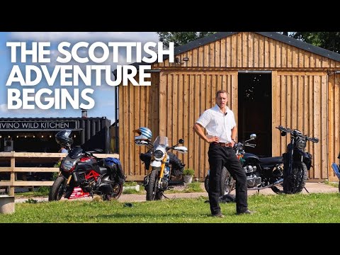 Picking Up a Royal Enfield Himalayan, and the Scottish Adventure Begins