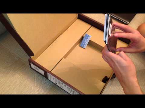 Asus VivoBook S451LB unpacking