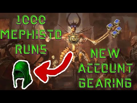 I Did 1000 Mephisto Runs - Loot Highlights - Diablo 2: Resurrected