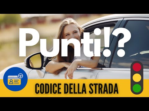 La PATENTE a PUNTI : art. 126 bis cds