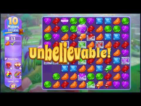 Wonka's World of Candy Level 150 - NO BOOSTERS + FULL STORY 🍫 | SKILLGAMING ✔️