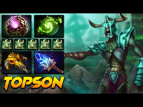 Topson Undying Godlike Walking Dead - Dota 2 Pro Gameplay [Watch & Learn]