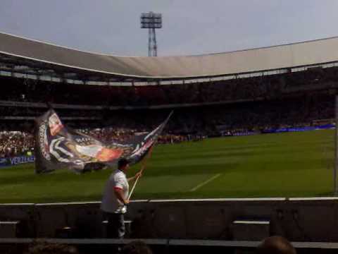 Feyenoord - Roda JC (10-05-2009) - TIFO actie
