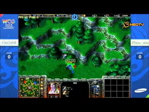 WCG 2013(CN) IAM.ZhouXixi vs EleGaNt [ENG]