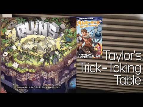 Custom Heroes ~ Taylor's Trick-Taking Table