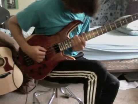 Cody Wright bass loop jam "Owner of a Lonely Heart (YES)"