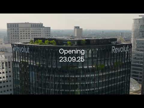 REVOLUT - New HQ Office - Drone Fly-through