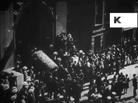 1926 Rudolph Valentino Funeral, Mass Hysteria, Celebrity