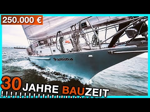 A unique wooden Bluewater Cruiser for sale with lots of equipment!