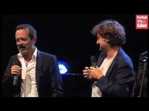 Rocco Papaleo e Leonardo Pieraccioni - Destra sinistra (Festival Gaber 2012)