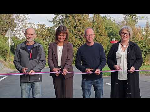 Odprtje prenovljene ceste od Dvorca Jeruzalem do Sibona