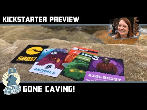 Gone Caving: Kickstarter Preview - Tabletop Rebellion