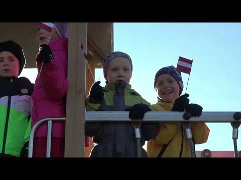 "Lustīgais Blumīzers" un Jete kopā ar Latvijas, Ziemeļīrijas bērniem  —  "Mīļa mana Latvija"  Nr. 1