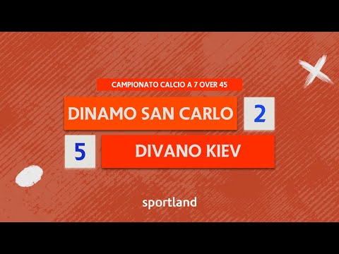 HIGHLIGHTS • Campionato Calcio a 7 Over 45 - Dinamo San Carlo vs Divano Kiev