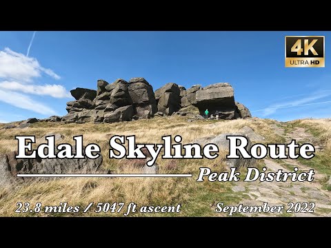 Edale Skyline route 4K | Peak District | September 2022