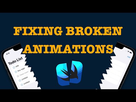 Why animations in this SwiftUI's List stopped working? thumbnail