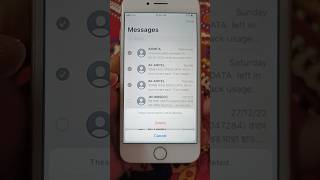 Delete Messages on iphone