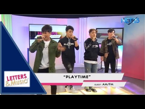 AM/FM - PLAYTIME (NET25 LETTERS AND MUSIC)