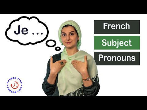 How to say " I, You, She..." in French ?? (Basic French / Lesson 3)