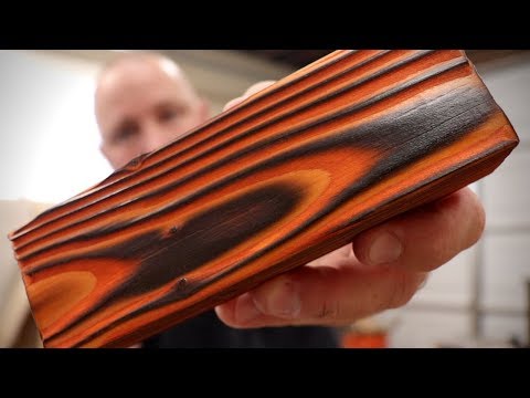 How to STAIN BURNT WOOD // Shou Sugi Ban coloring explained