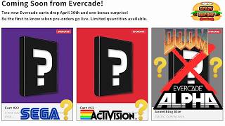 Coming Soon Evercade April 2026 - 2 New Carts & Something Else?