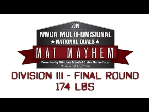 174 Landon Williams v Sebastian Gardner - 2014 NWCA Multi-Divisional Duals - D3