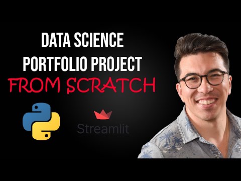 Data Science Portfolio Project From Scratch | Building a YouTube Data Dashboard with Streamlit