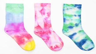How to Tie Dye Socks | DIY Tie Dye Socks Tutorial