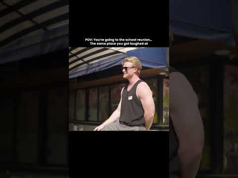 You’re walking into the school reunion  more successful. They laughed… you leveled up. 📈💼