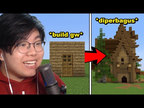 ElestialHD - Minecraft Youtuber Who Can Improve My Build Gets One Million Rupiah