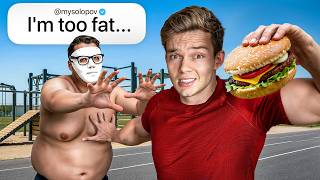 He Hides His Face Because Of His Weight, So I Helped Him Get Fit