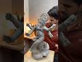 Removing Support From Ganesh Murti Art Ganeshmurtimaking Ganeshidol Ganeshchaturthi Balancing