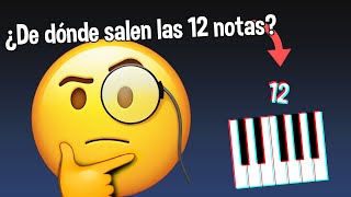 ¿POR QUÉ HAY 12 NOTAS EN LA MÚSICA?