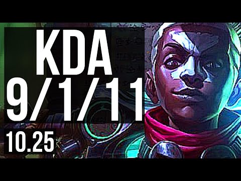 EKKO vs ZOE (MID) | 9/1/11, 2.2M mastery, Dominating | KR Diamond | v10.25