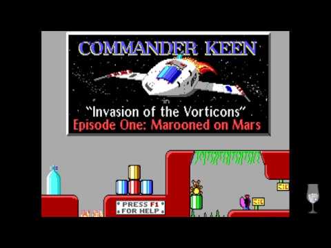 MS-DOS Crypt - Commander Keen 1 - Marooned on Mars