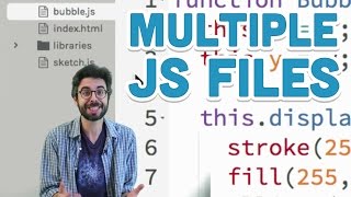 7.5: Multiple js Files - p5.js Tutorial