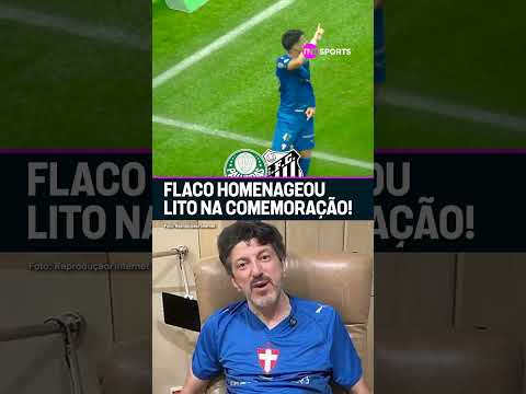 FORÇA, LITO! FLACO LÓPEZ HOMENAGEOU O TORCEDOR ILUSTRE DO VERDÃO #shorts