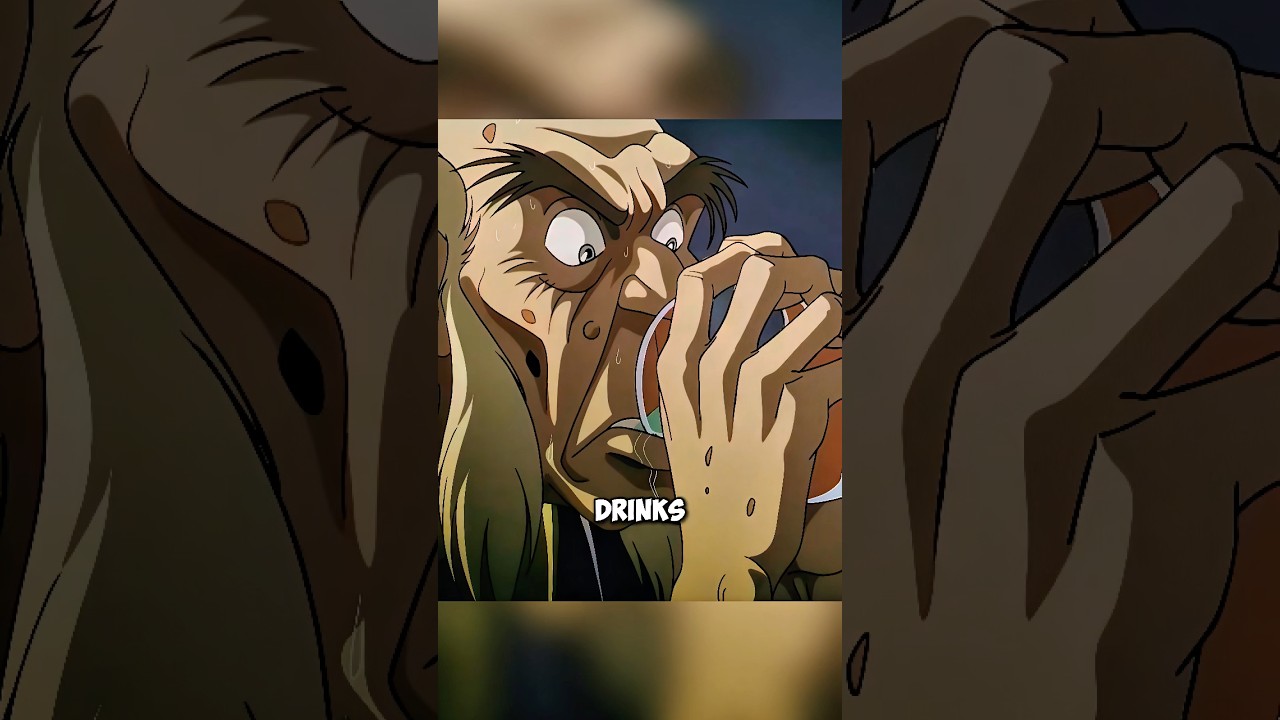 His body is unable to absorb any moisture