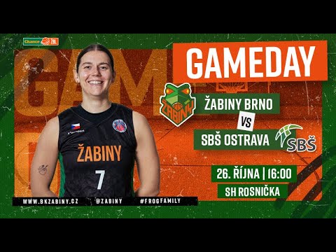 Chance ŽBL: Žabiny Brno - SBŠ Ostrava, 26.10.2025