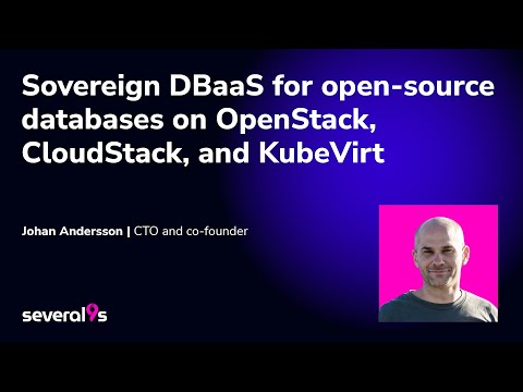 WEBINAR: Sovereign DBaaS for open-source databases on OpenStack, CloudStack, and KubeVirt