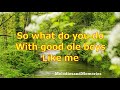 Good Ole Boys Like Me by Don Williams - 1980 (with lyrics)