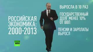 КАК ПУТИН ПОДНЯЛ РОССИЮ С КОЛЕН. НОВОСТИ РОССИИ.